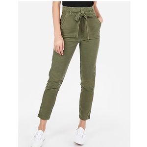 Express High Waited Paper Bag Pants